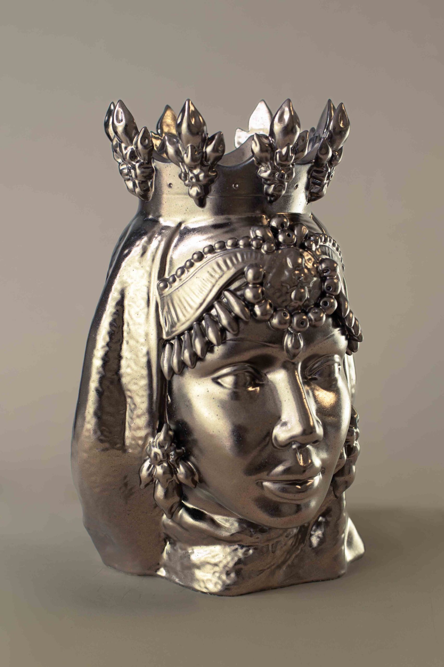 Teste Di Moro Metallico - immagine 3