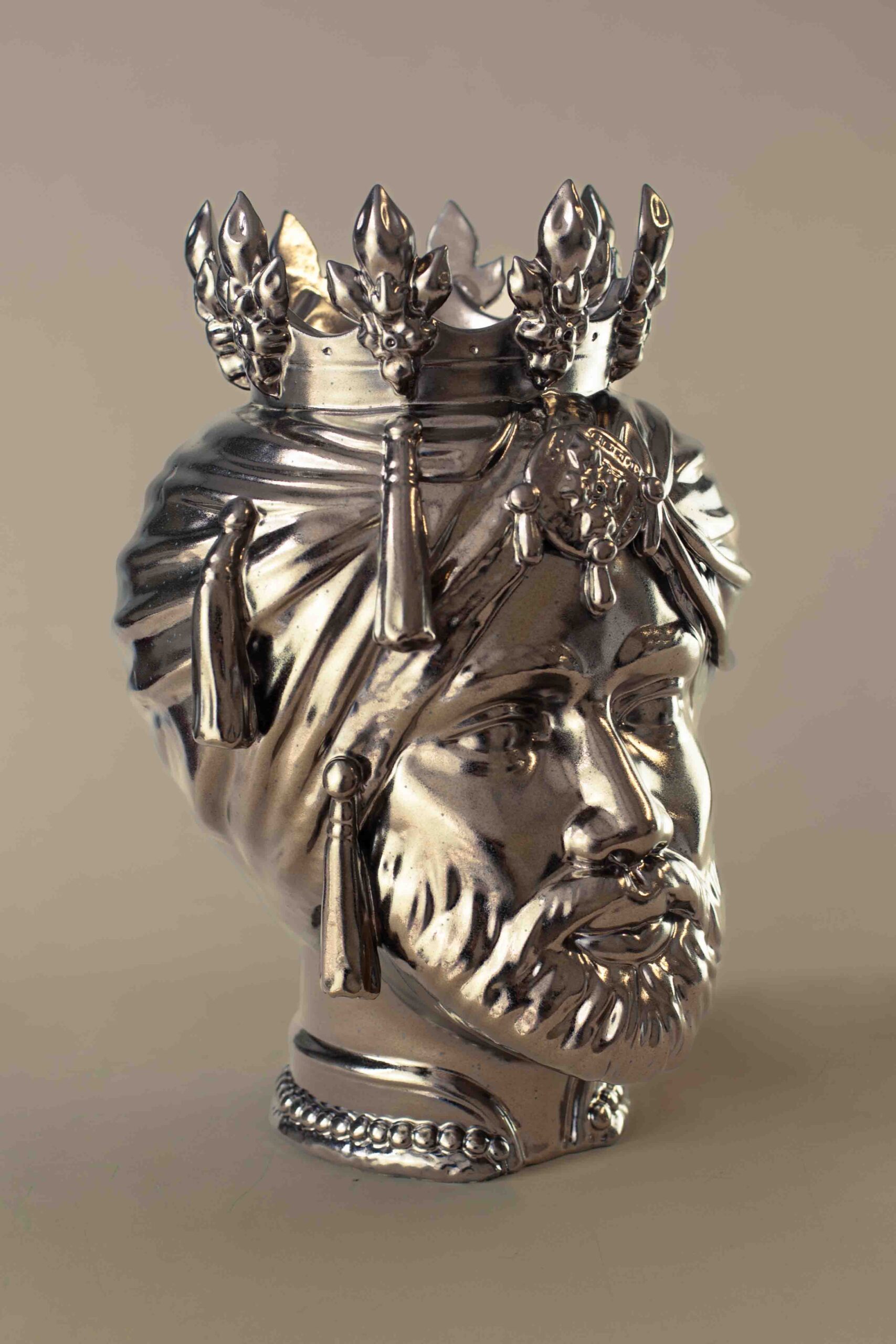 Teste Di Moro Metallico - immagine 2