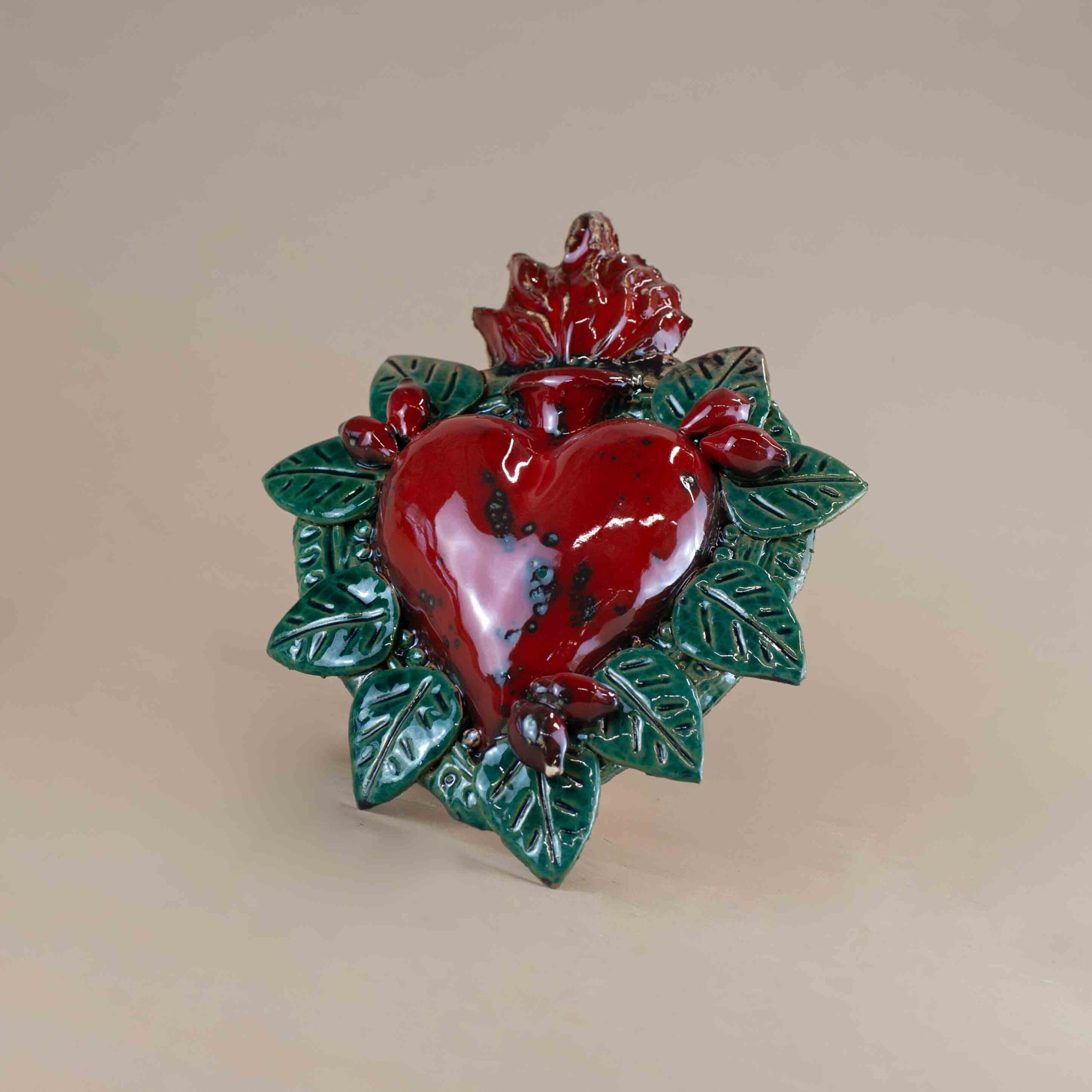 Cuore con Foglie