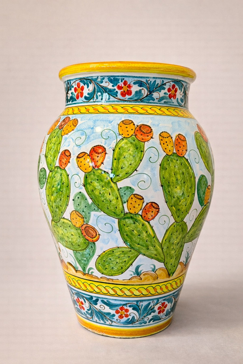 Giara con Decoro Cactus