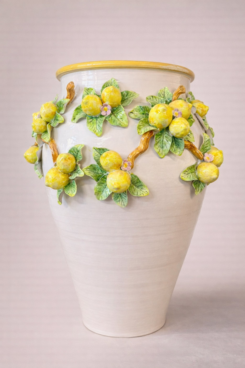 Giara con Limoni a rilievo